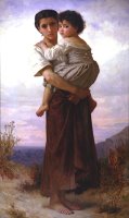Young Gypsies by William Adolphe Bouguereau