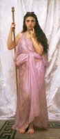Young Priestess by William Adolphe Bouguereau