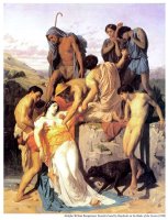 Zenobia Found by Sheperds on The Banks of The Araxes 1850 by William Adolphe Bouguereau