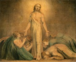 Christ Appearing to The Apostles After The Resurrection by William Blake