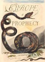 Europe. a Prophecy, Plate 2, Title Page by William Blake