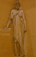 Study of a Classical Maiden by William Blake