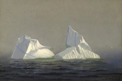 Icebergs by William Bradford