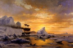 The Ice Dwellers Watching The Invaders by William Bradford