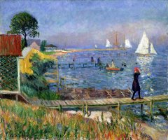 Bathers at Bellport by William Glackens
