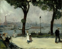 East River Park by William Glackens