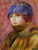 Woman in Blue Hat by William Glackens