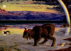 The Scapegoat by William Holman Hunt