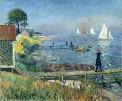 Bathers at Bellport by William James Glackens