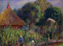 Lenna By A Summer House by William James Glackens