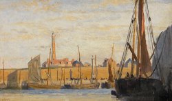 A Continental Harbor by William Lionel Wyllie