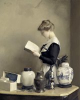 The House Maid by William McGregor Paxton