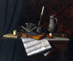 Still Life with The Toledo Blade by William Michael Harnett