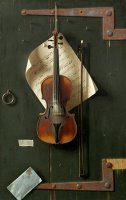 The Old Violin by William Michael Harnett