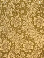 Fritillary Wallpaper Design by William Morris