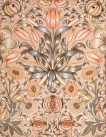 Lily And Pomegranate Wallpaper Design by William Morris