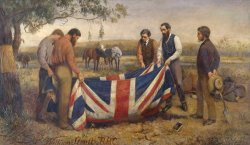The Burial of Burke by William Strutt