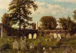 Leverington Cemetary by William Trost Richards