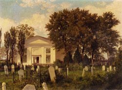 The Roxborough Baptist Church by William Trost Richards
