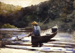 Boy Fishing by Winslow Homer