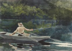 Casting, Number Two by Winslow Homer