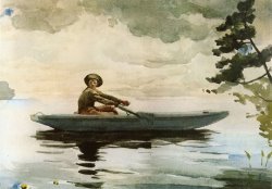 The Boatman by Winslow Homer