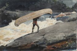 The Portage by Winslow Homer