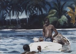 West Indian Divers by Winslow Homer